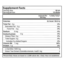 Load image into Gallery viewer, Nutriplus L-carnitine + Green Tea Shot