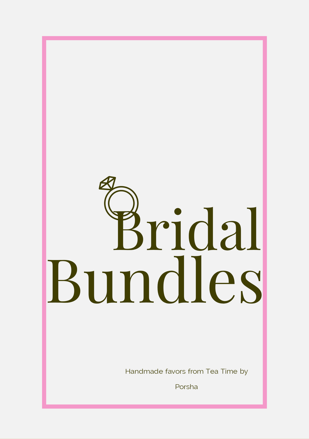 Customizable Bridal Bundles